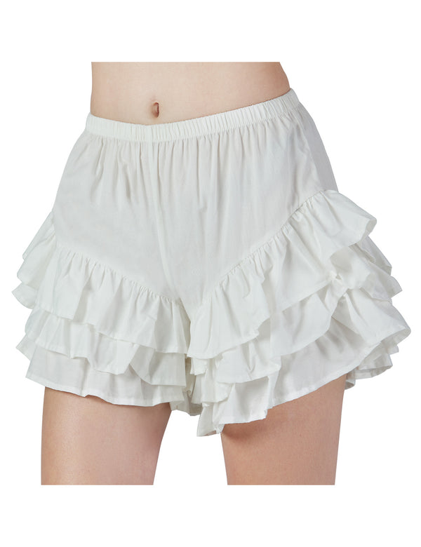 Cotton Bloomers Women Shorts Pantaloons Victorian Pajama Pettipants