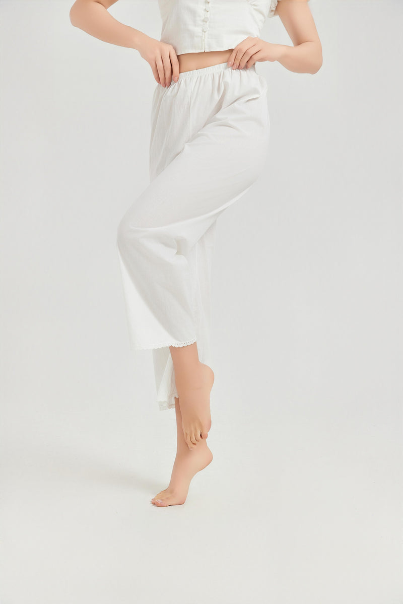 white culottes