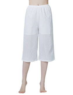 Baumwoll-Pettipants Culotte Slip Cropped Pants 