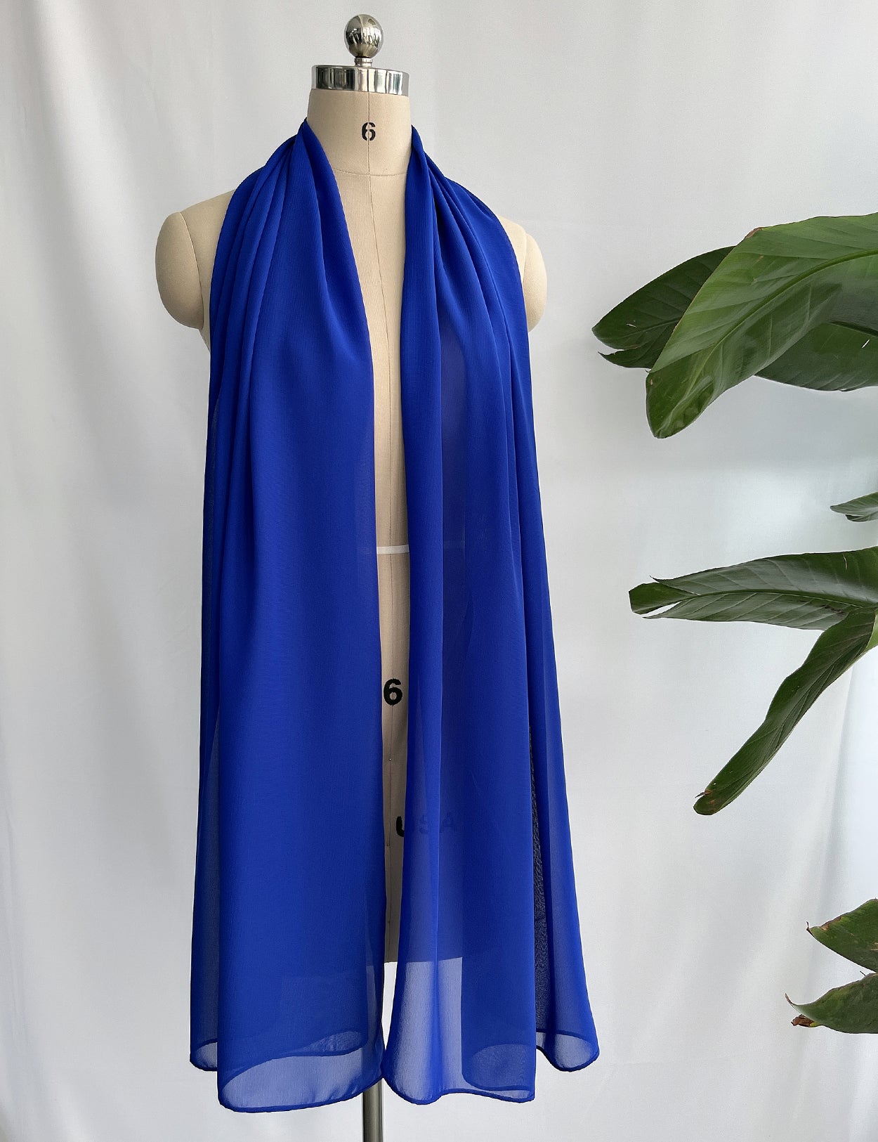 BEAUTELIATE Soft Chiffon Scarfs Shawls and Wraps for Evening Dresses Blue Wedding