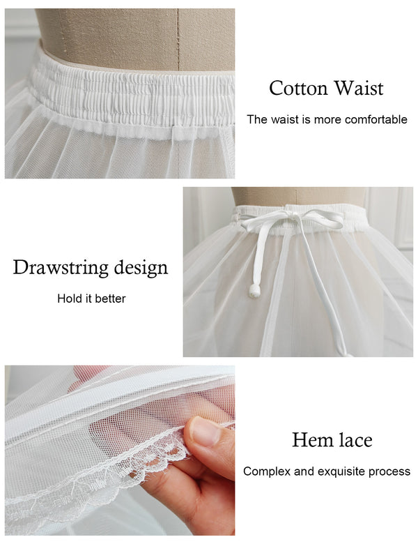 Hoop Petticoat Details