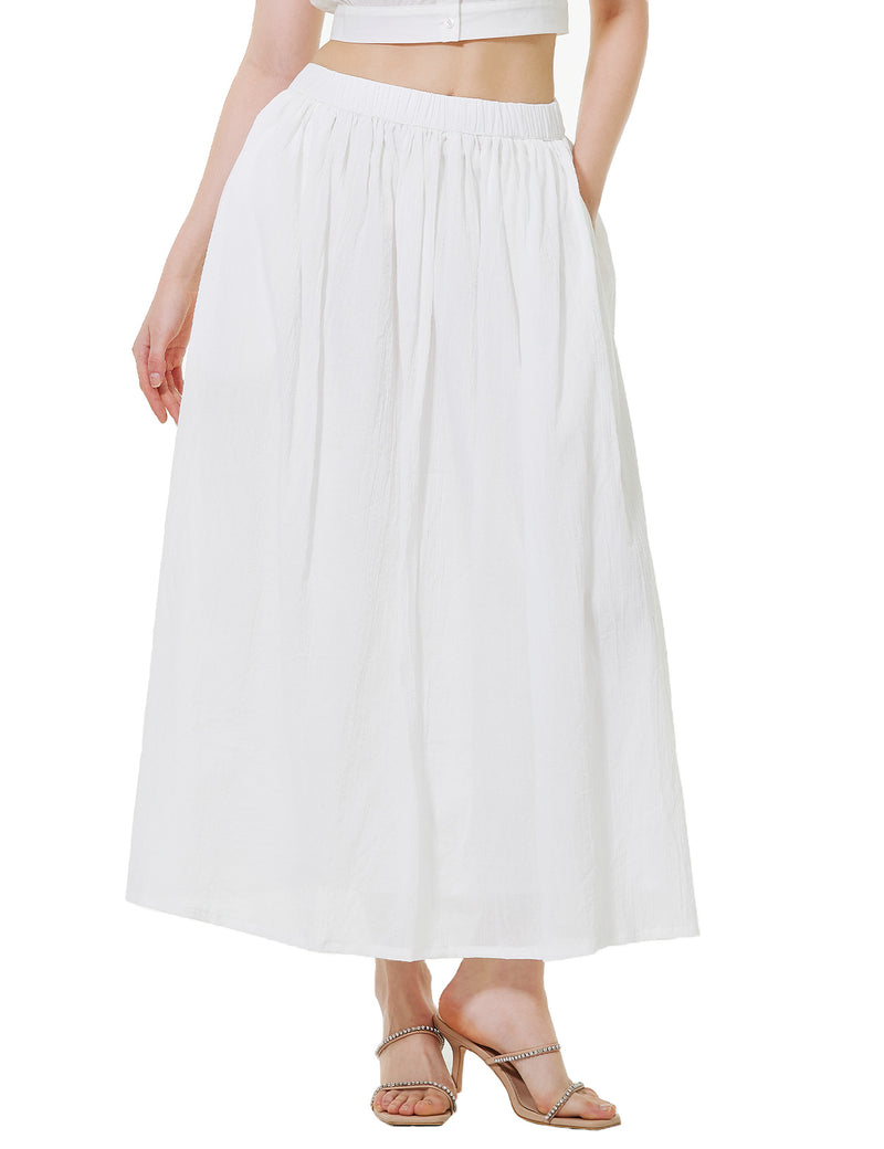  White long Skirt