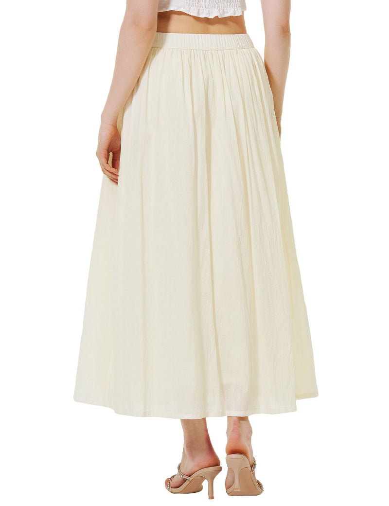 maxi skirt with pockets