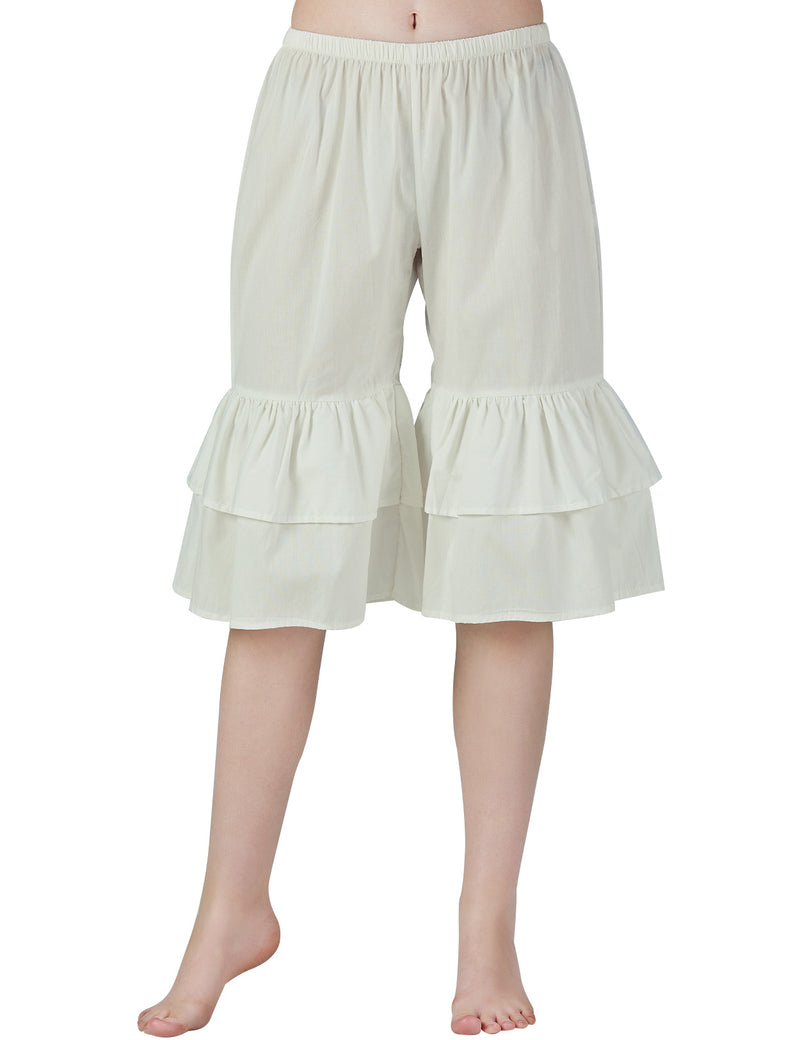 ruffled culottes