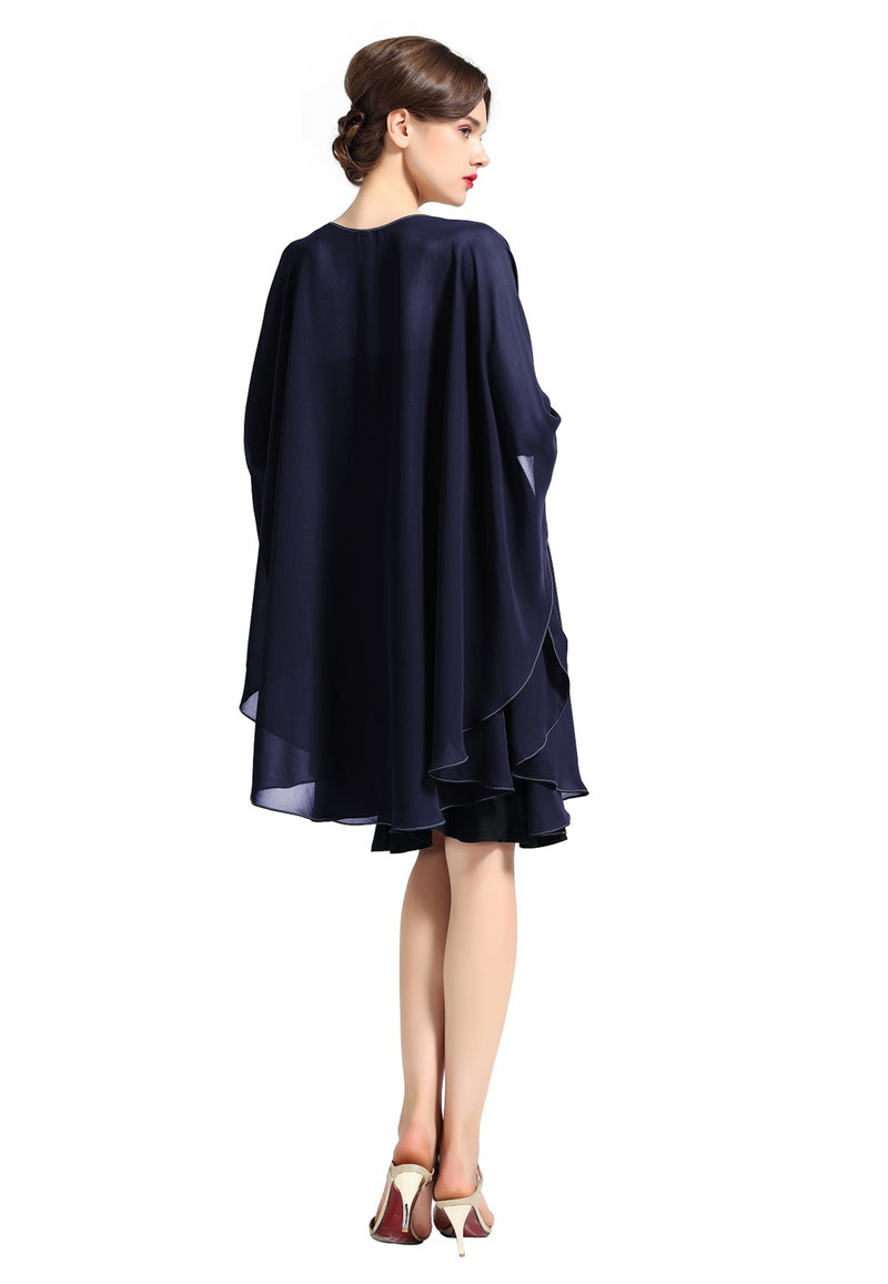 BEAUTELICATE Shawl Wrap Chiffon Scarf For Women Evening Dresses Wedding Stole Black White Blue 25 Colors-S66