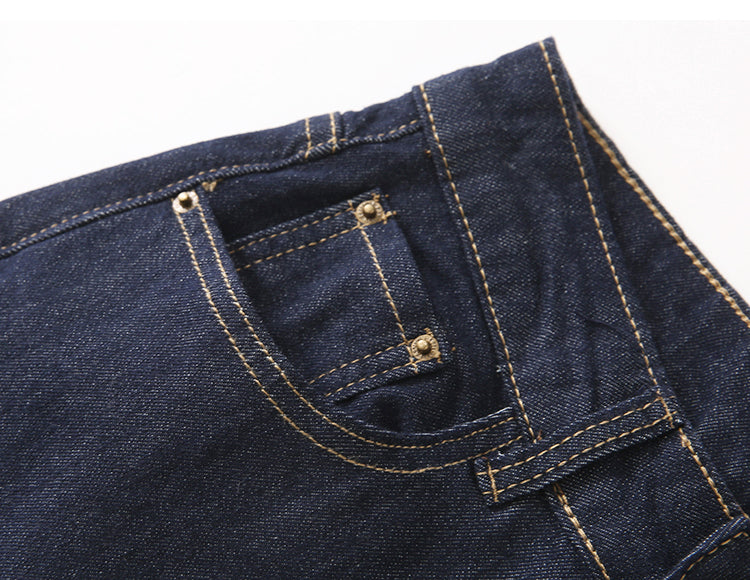 BEAUTELICATE Women Jeans Dark Blue- 01