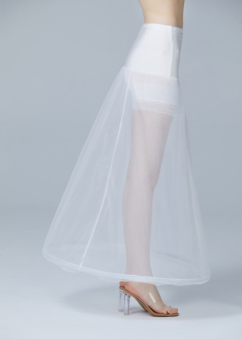 peej Bridal Wedding Prom Underskirt Petticoat for Dress Gown Lehenga Skirt  Nylon Blend. Size Small (Waist 24