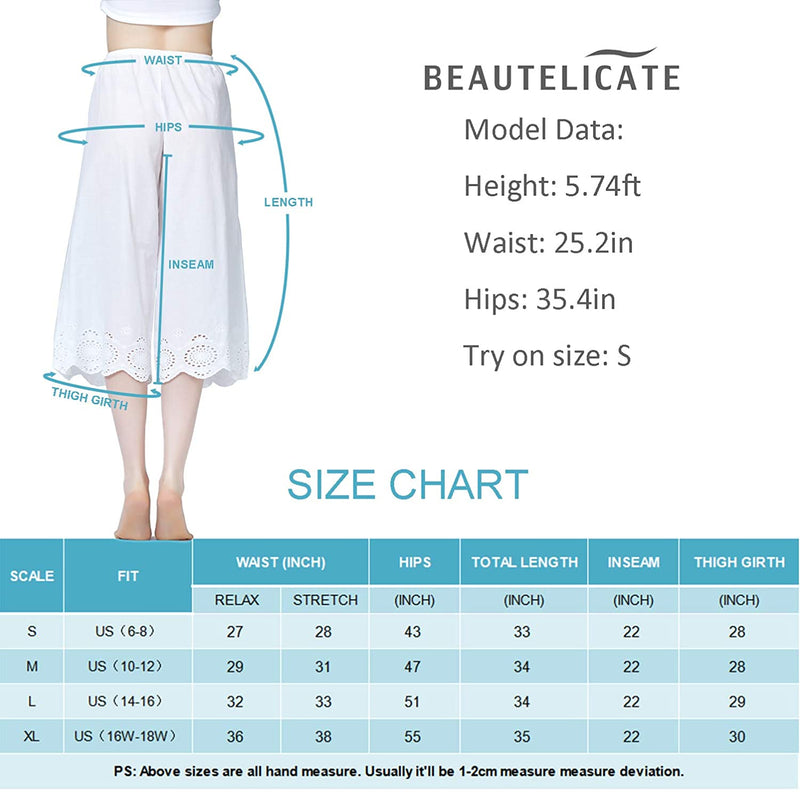 Cotton Half Slip Skirt Petticoat Underwear - Petite to Plus Size – KOBOMO