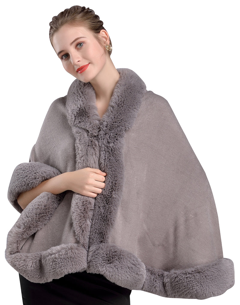 Faux-Fur-Shawl-Fluffy-Wedding-Shawl-Autumn/Winter-Shawl-Woman-Coat-Outer-Fur-Coat-Large-Format-Stall