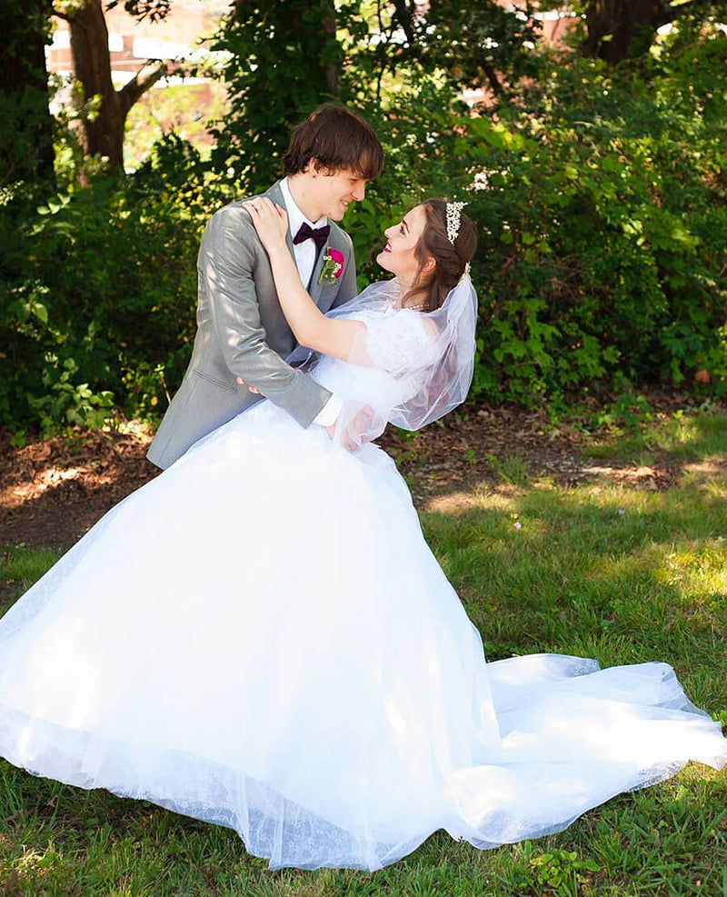 Full A-line 6 Hoop Floor-Length Bridal Dress Gown Slip Petticoat