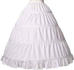 Women-100%-Cotton-Hoop-Petticoat-Renaissance-Crinoline-Underskirt-Skirt-for-Bridal-Dress-Plus-Size