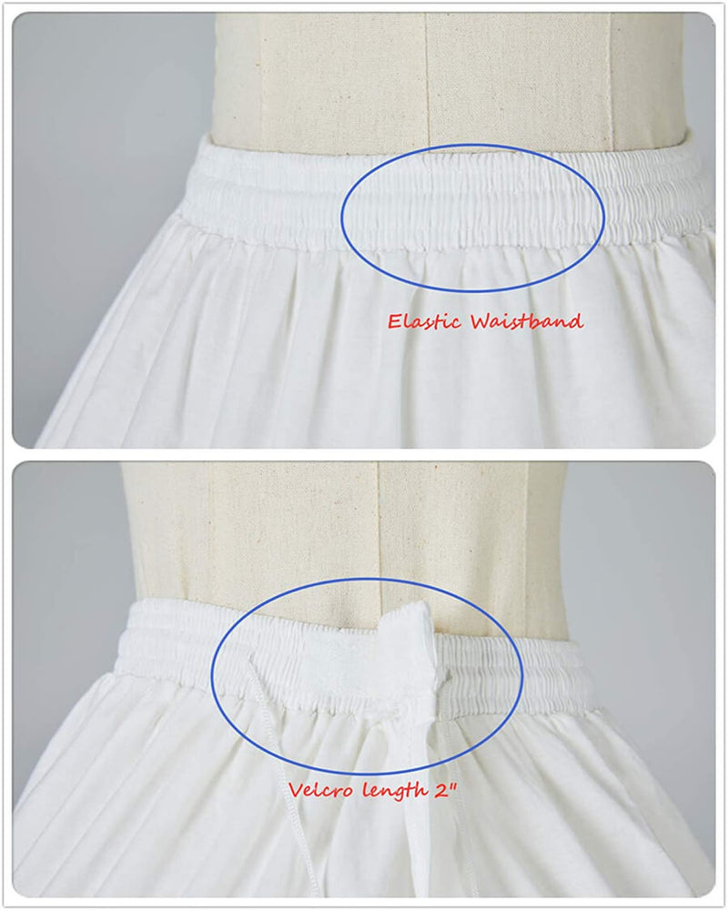 Hoop-Petticoat-Renaissance-Hoop-Underskirt-Medieval-Hoop-Skirt-A-line-underskirt