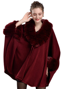 Women's-Winter-Faux-Fur-Shawl-Fine-Coat-Open-Front-Solid-Color-Wedding-Bride-Cardigan-Sweater